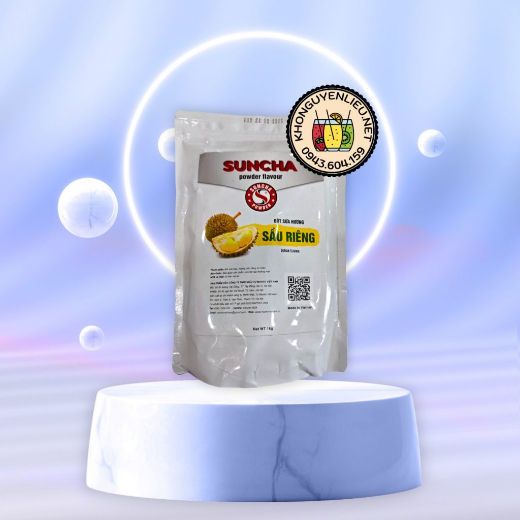Bột sữa hương Dưa lưới Suncha túi 1 kg