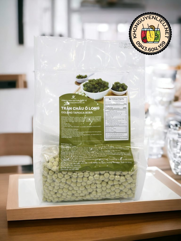Trân châu ô long BoBa gói 1kg