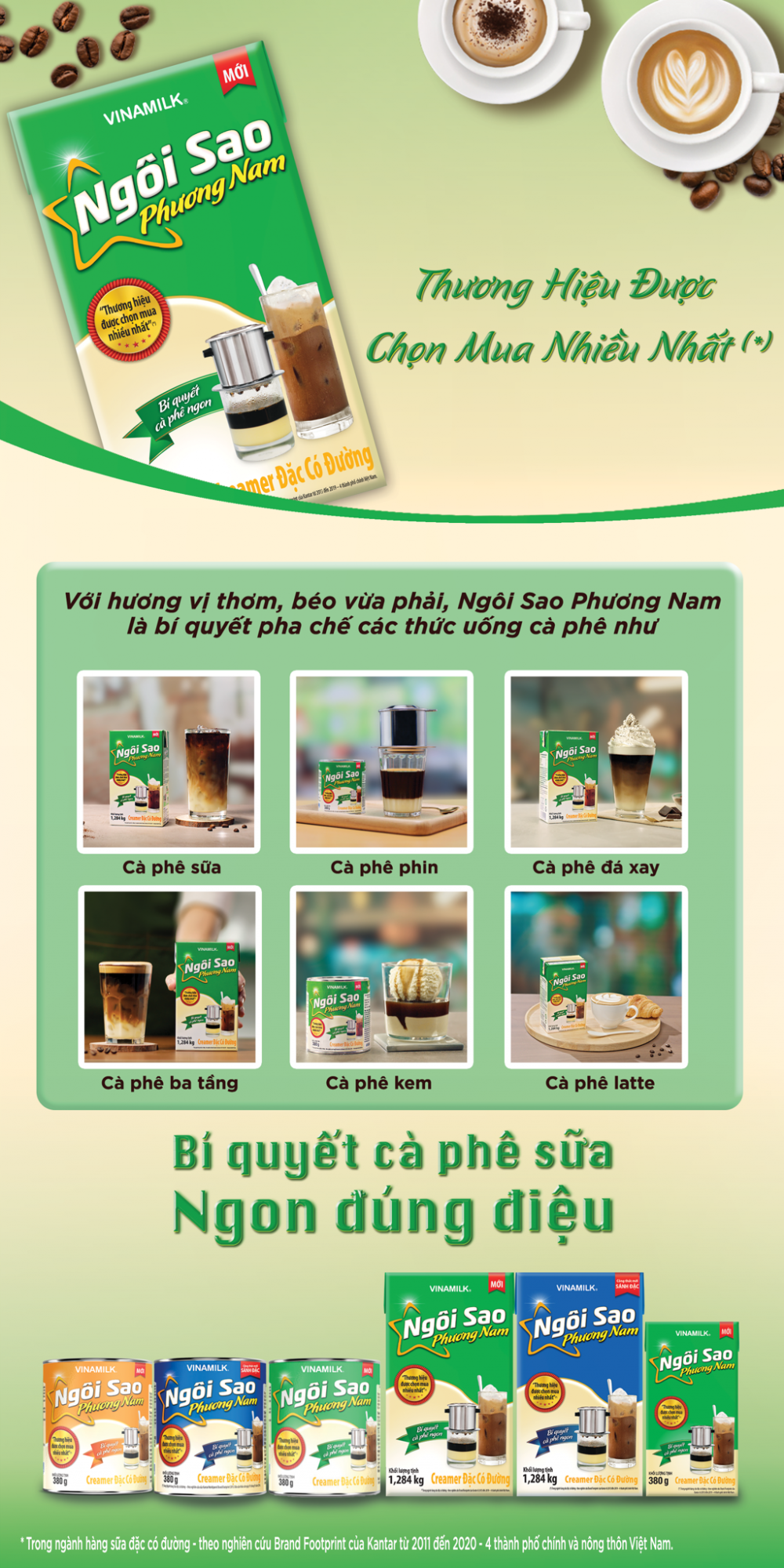 Sữa đặc Ngôi Sao Phương Nam