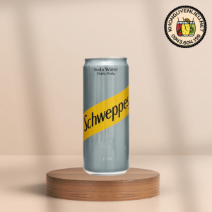 Nước Soda nguyên vị Schweppes 330ml