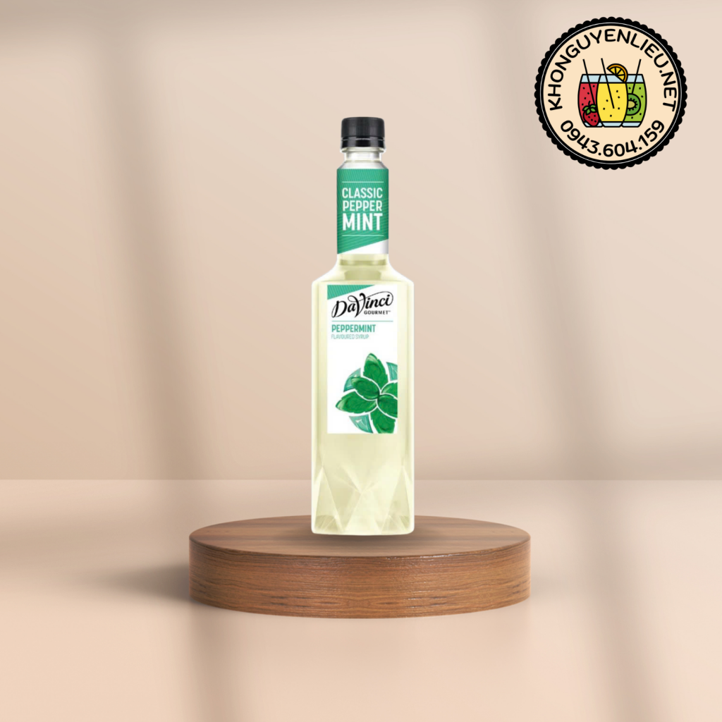 Siro Bạc Hà Trắng Davinci 700 ml
