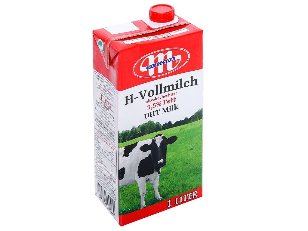 Sữa tươi nguyên kem Mlekovita Hộp 1L