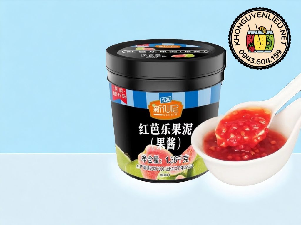Mứt Sensini Vị Ổi hồng 1.36kg