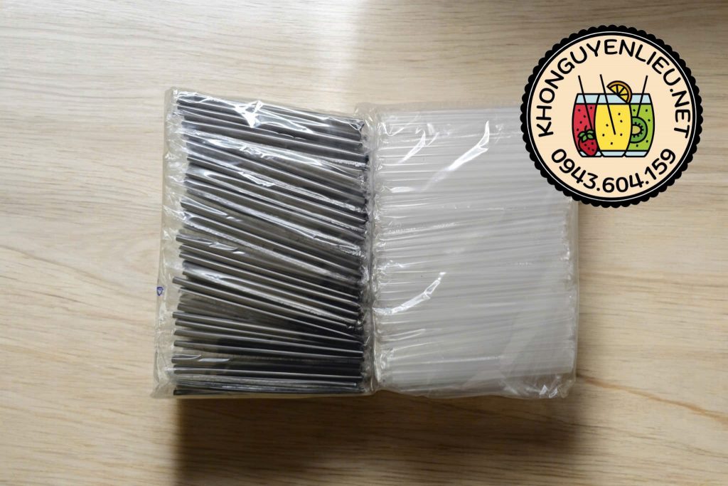 Ống hút phi 8 có màng bọc bịch 500g