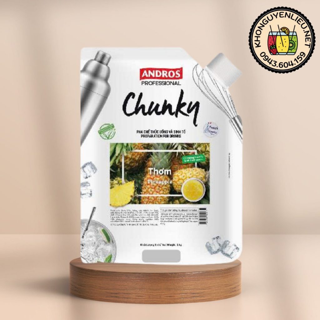 Mứt Chunky Dứa túi 1kg
