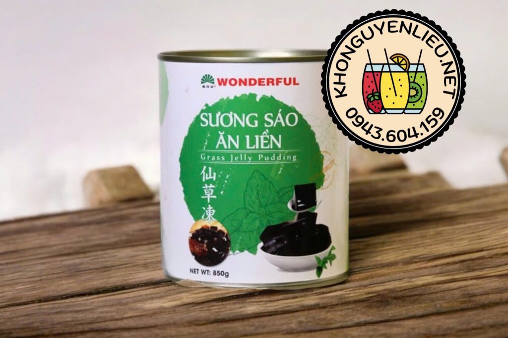 Sương sáo ăn liền Wonderful lon 850g
