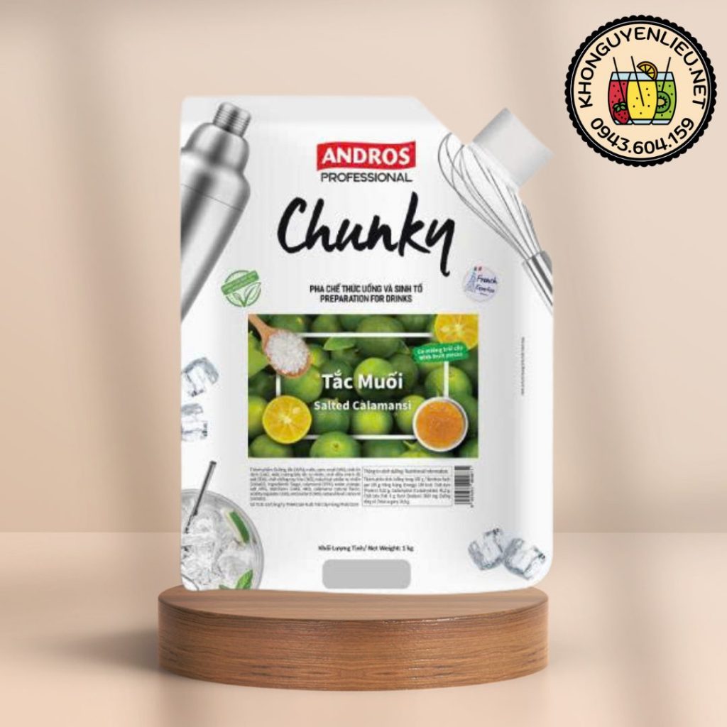 Mứt Chunky Tắc Muối túi 1kg