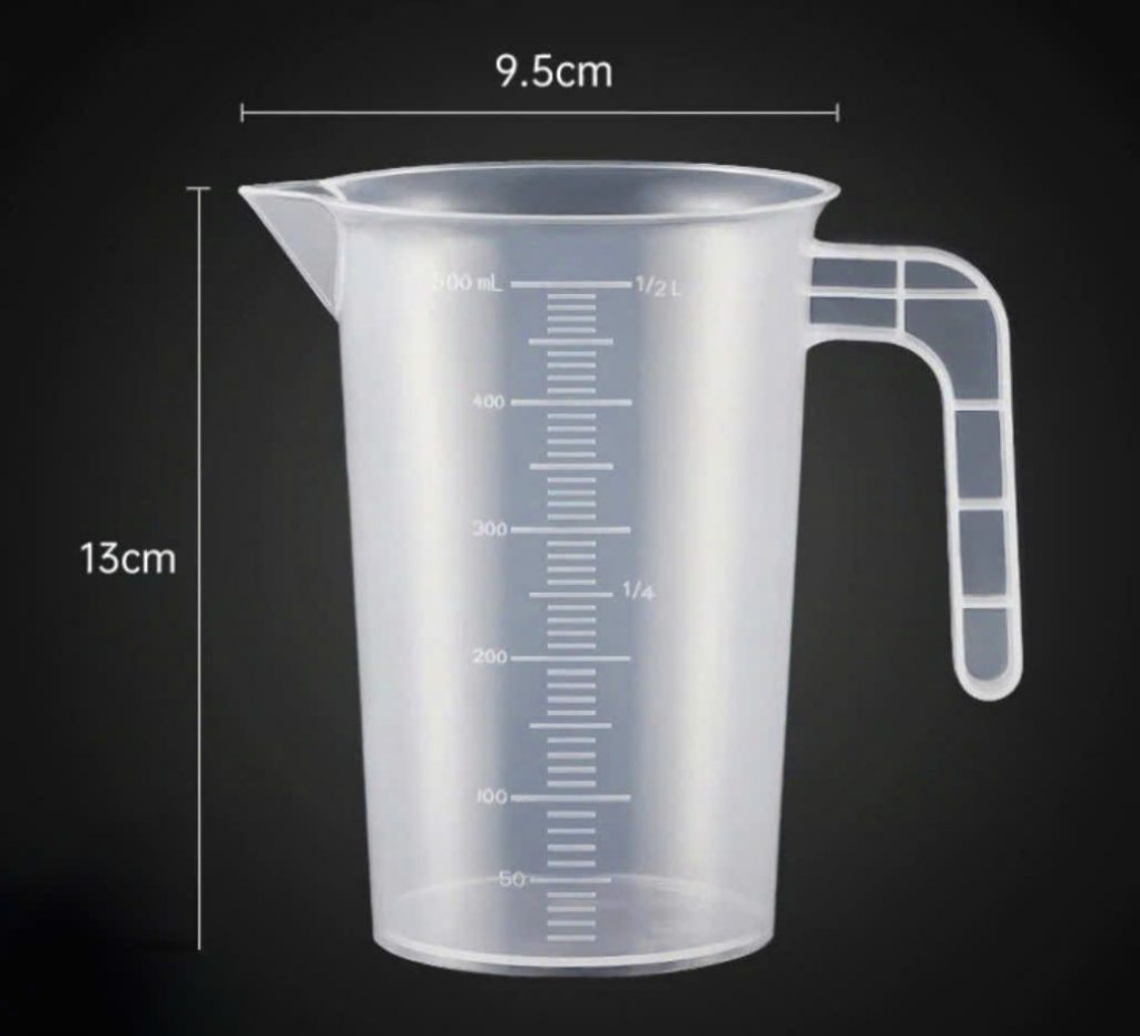 Ca đong định lượng pha chế 500ml