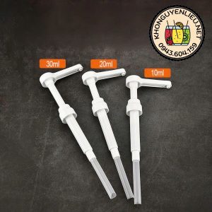 Vòi Bơm Mứt 10ml, 20ml, 30ml