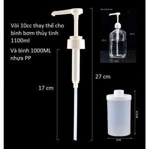 Vòi bình bơm 10cc