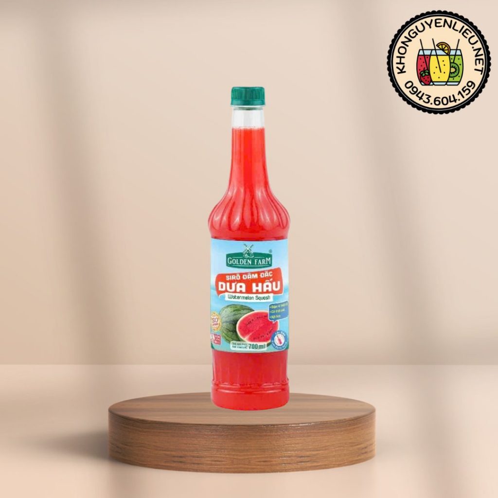 Siro Dưa Hấu Golden Farm Chai 700ml