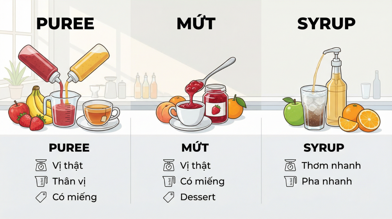 Puree trái cây