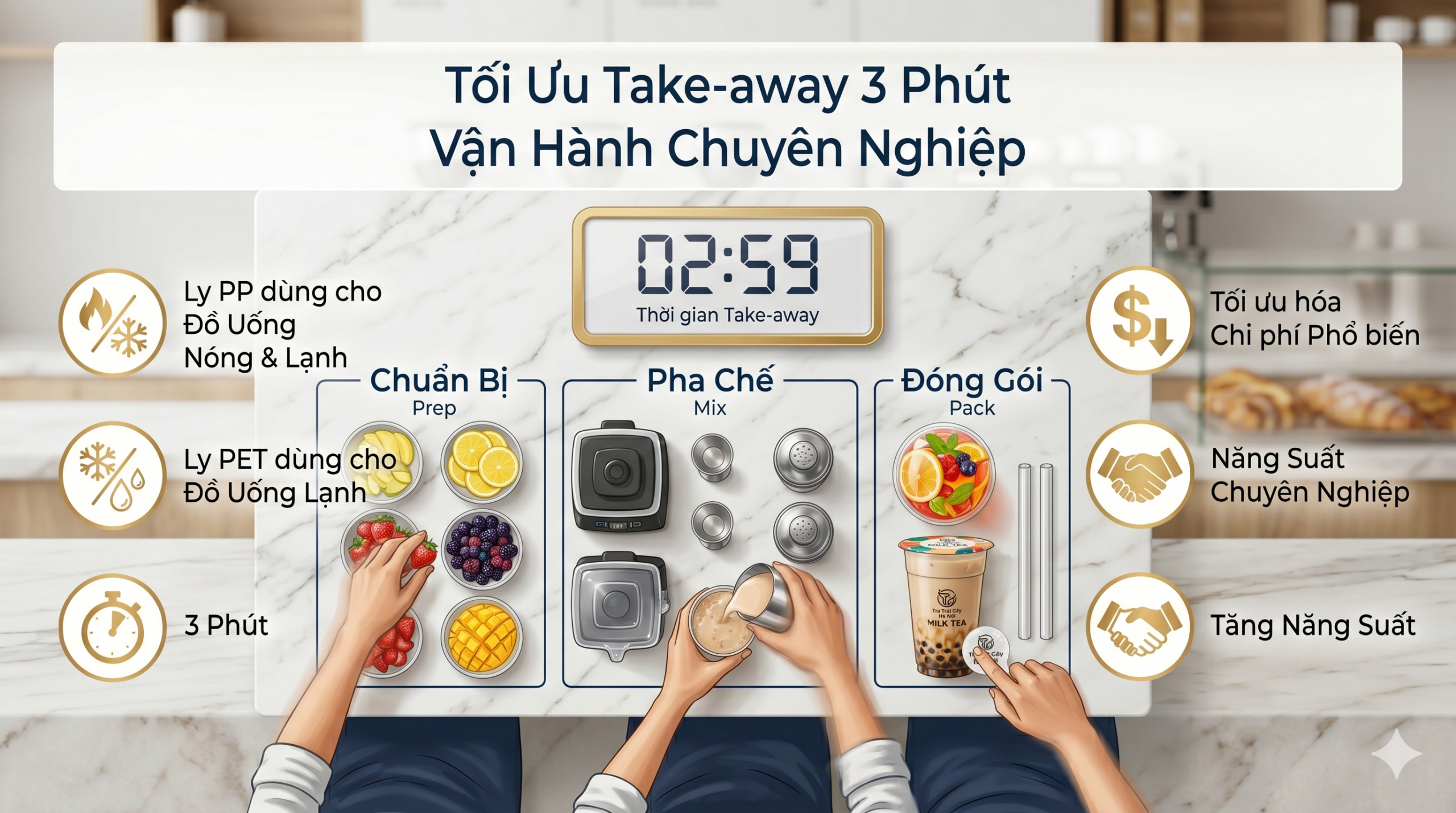 Tối ưu take away